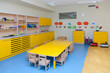 © Mint Images - Day care nursery or pre-school kindergarten school, spacious interiors, classroom
