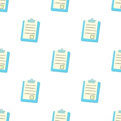 Aufkleber - checklist on a clipboard pattern seamless background texture repeat wallpaper geometric vector