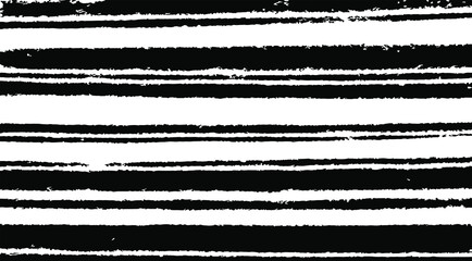 Aufkleber - Vector brush sroke texture. Distressed uneven grunge background. Abstract distressed vector illustration. Overlay over any design to create interesting effect and depth. Black isolated on white. EPS10