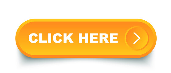 Leinwandbilder - click here vector button. click here square 3d push button.