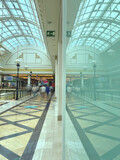 Fototapeta Boho - Shopping mall