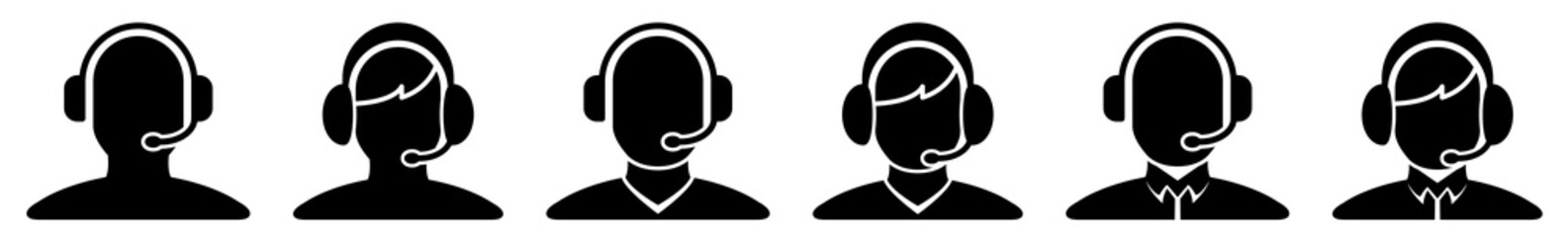 Wall Mural - gamer icon video game gamer set | gamers icon gaming vector illustration logo | headset gamer-icon i