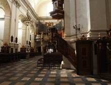 The Interior Of Saints Peter And Paul Church, Krakow Poland