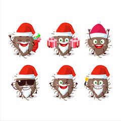 Sticker - Santa Claus emoticons with coronaviridae cartoon character