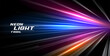 © starlineart - speed trail neon light lines motion background
