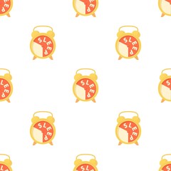Poster - Time to sleep pattern seamless background texture repeat wallpaper geometric vector