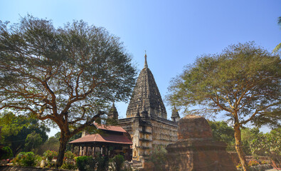 Wall Mural - Ancient Buddhist temple in Bagan, Myanmar