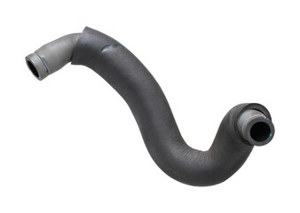 Wall Mural - rubber oil hose (with clipping path) isolated on white background