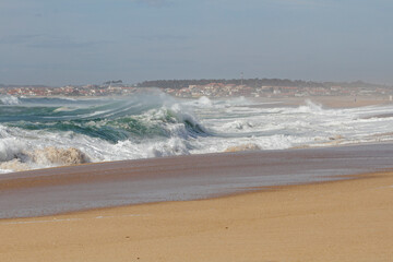 Wall Mural - Northern portuguese sea coast