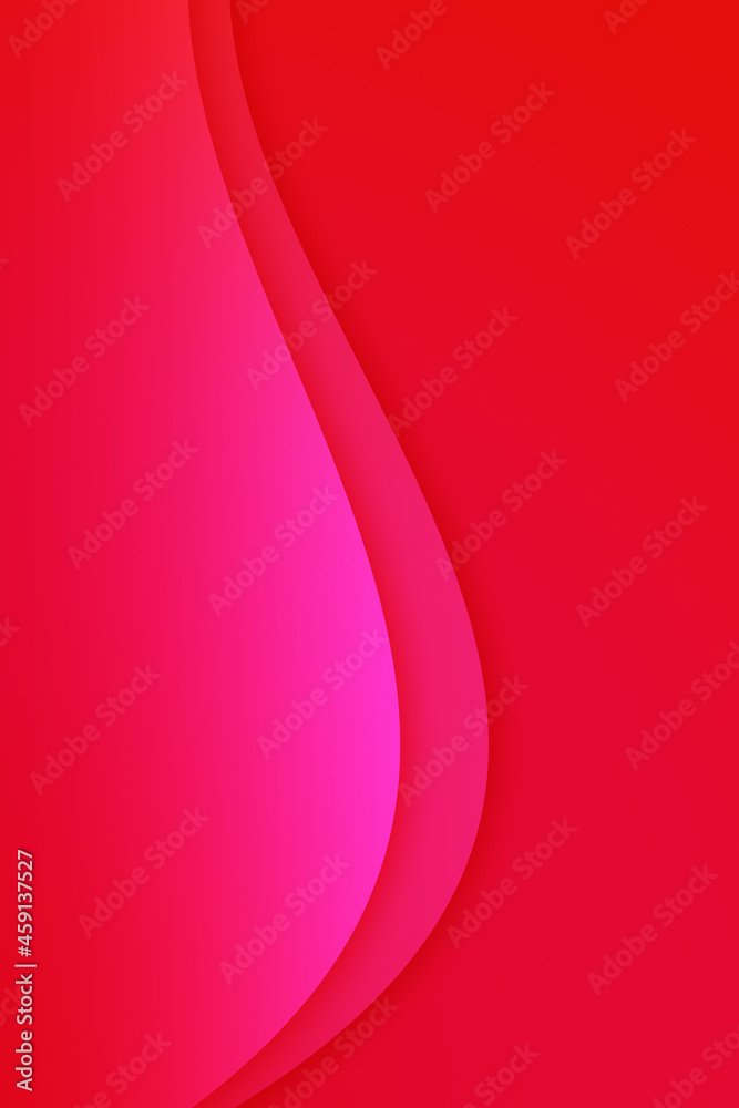 abstract red wave background for design. Stock Illustration | Adobe Stock