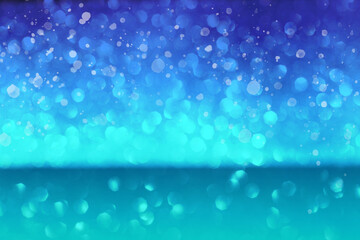 Wall Mural - abstract blue background with bubbles.