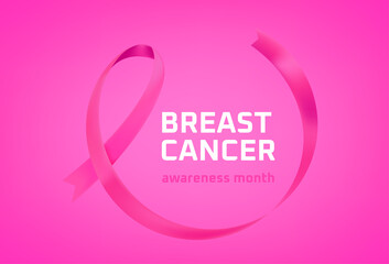 Aufkleber - Breast cancer awareness month concept