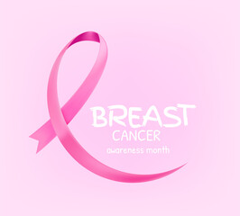 Poster - Breast cancer awareness month concept
