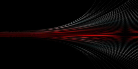  Gray and red speed abstract technology background
