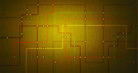 Metro map tube subway scheme. City transportation vector complex grid. Underground map. DLR and Crossrail map design template. Live strokes included. Educational puzzle game style connect the dots.