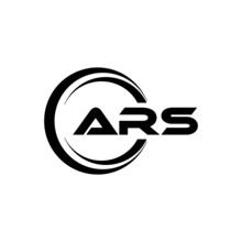ARS Letter Logo Design With White Background In Illustrator, Vector Logo Modern Alphabet Font Overlap Style. Calligraphy Designs For Logo, Poster, Invitation, Etc.