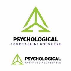 Poster - Simple and unique Triangle and arrow or up in 3D line image graphic icon logo design abstract concept vector stock. Can be used as corporate symbol or related to sport