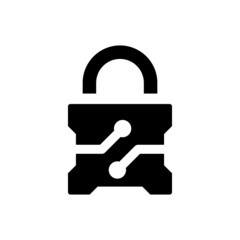 Poster - Secure data icon