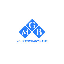 MGB Letter Logo Design On White Background. MGB Creative Initials Letter Logo Concept. MGB Letter Design. 