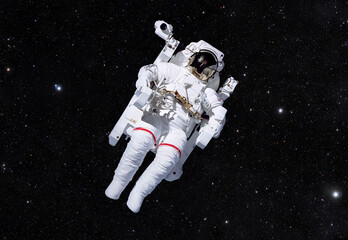Wall Mural - spaceman - elements of this image furnished by nasa