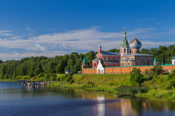 Wall Mural - Staroladozhsky Nikolsky Monastery in the village of Staraya Ladoga - Leningrad region Russia