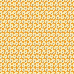 Poster - Retro colored mille fleur vector seamless repeat pattern print background