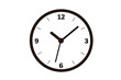 © lastpresent - シンプルな白黒の時計のアイコン
