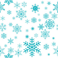 Wall Mural - Seamless Christmas wrapping paper pattern background