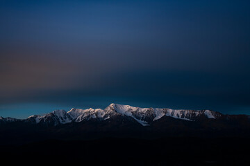 Wall Mural - snow covered mountains