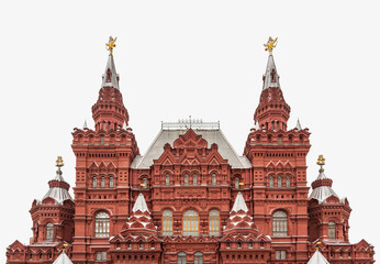 State historical museum on the Red Square in Moscow, Russia