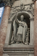 detail of the facade of the cathedral de mallorca