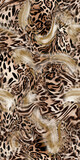 Fototapeta Młodzieżowe - Leopard pattern design, illustration background