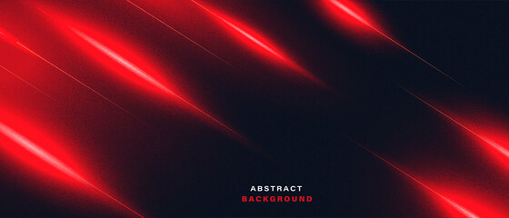 Wall Mural - Abstract technology background with red neon light effect.Vector illustration.