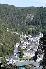 Poster - Blick über den Kurort Bad Betrich in der Eifel