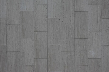 Gray wall with cladding for background