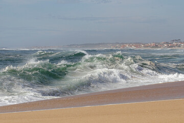 Wall Mural - Northern portuguese sea coast