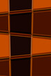 © Светлана Качанова - Geometric and abstract, orange, burgundy, black background in a cage. Cover, screen saver.