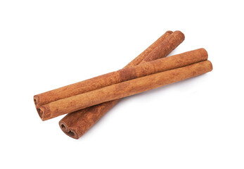 Wall Mural - cinnamon stick spice isolated on white background with clipping path.