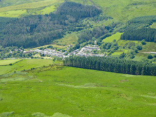 Poster - 	
Nant-y-Moel village in the Welsh Valleys