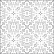 © t2k4 - Vector pattern with symmetrical elements . Repeating geometric tiles from striped elements.