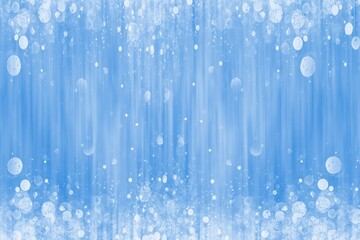 Bluewater drops background for winter. Wallpaper with motion blur effect.
