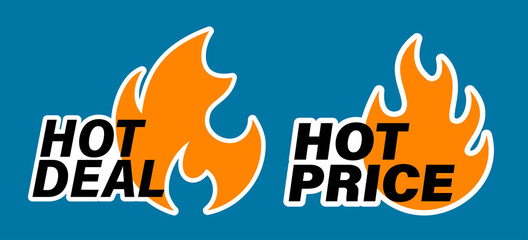 Wall Mural - Hot price hot deal fire stickers..