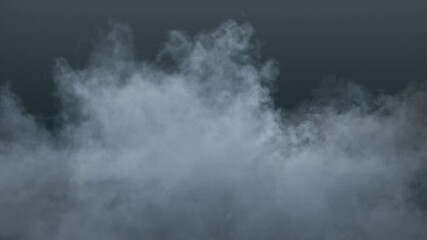 Wall Mural - soft clouds fly in the sky loop. soft clouds fly in the sky background seamless loop animation.