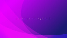 Abstract Gradient Purple Circular Overlapping