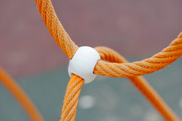 close up of a rope