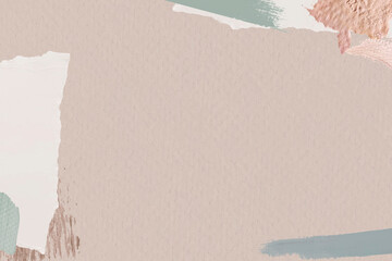 Wall Mural - paper notes with brushstrokes background