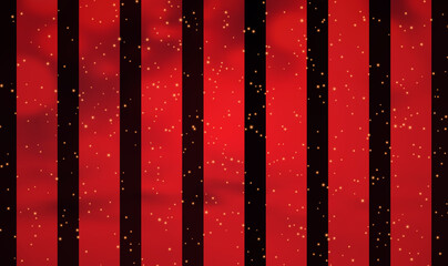 Poster - Black and Red color vertical strips background. Stripe pattern. Stripe seamless pattern vector. Seamless background Christmas or winter theme Background with Red and Black lines. Vector illustration