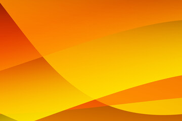 Poster - Bright Yellow Abstract background with Random Shapes. Modern backdrop design concept