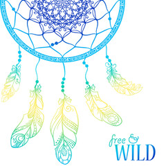 Wall Mural - dreamcatcher