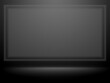 © PurMoon - Abstract black background, can be used for valentines or Christmas design layout, studio, web template, room and report with smooth gradient color. ( Black and gray background )
